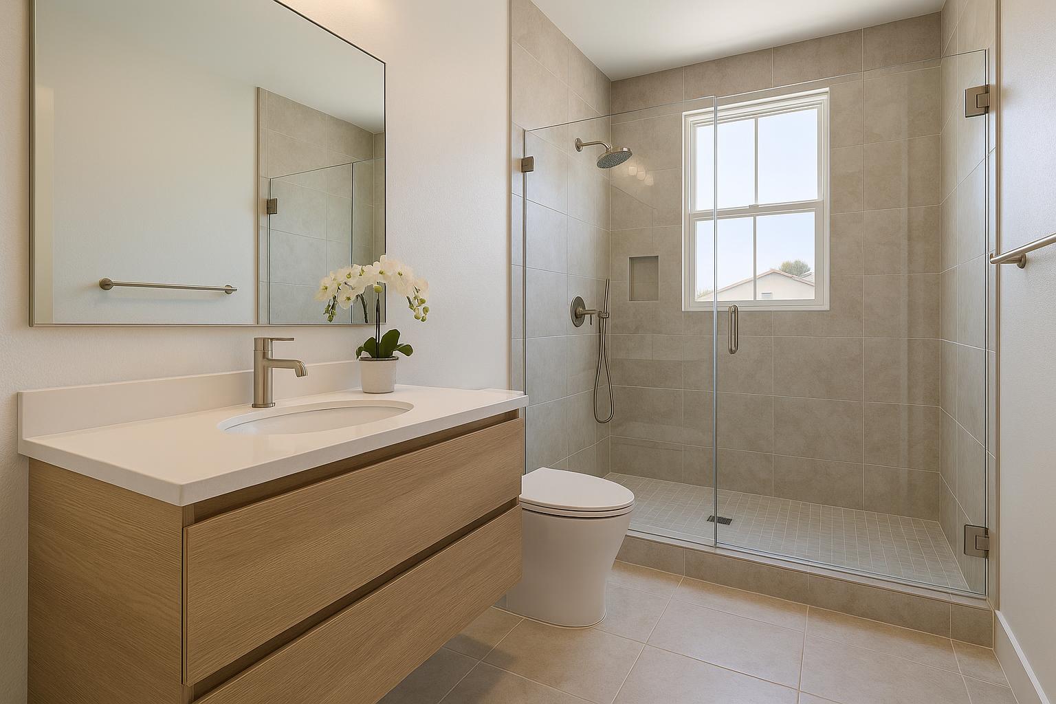 Bathroom Renovation service by Red Rock Basement